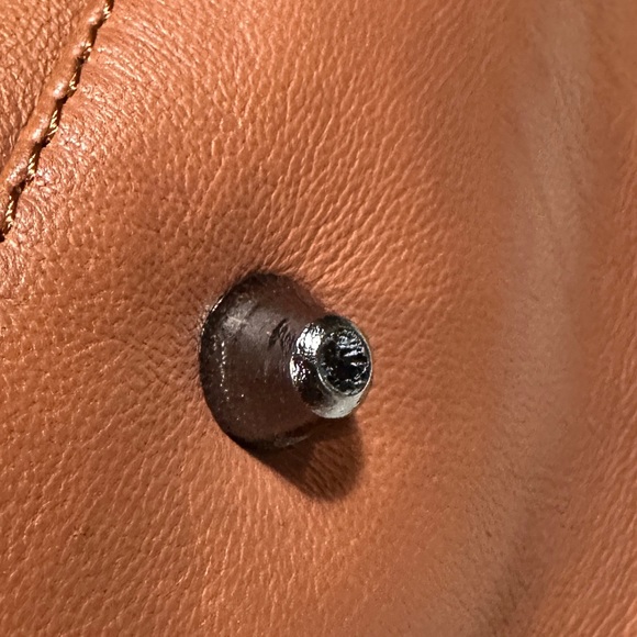 BACCINI leather GRETA tote bag. - Picture 5 of 9
